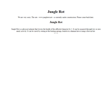 Tablet Screenshot of junglerot.net